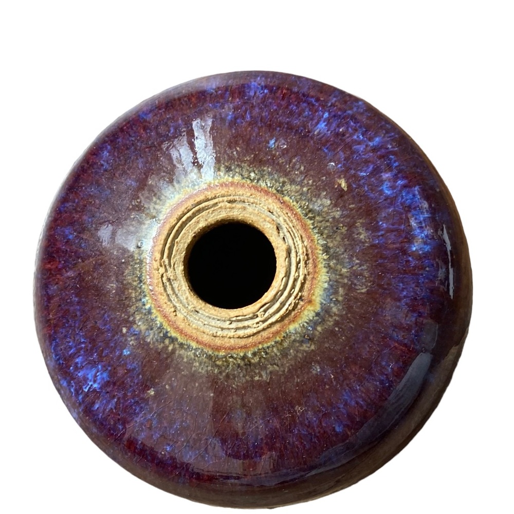 Ceramic Raku Bud Vase - Picture 3 of 8
